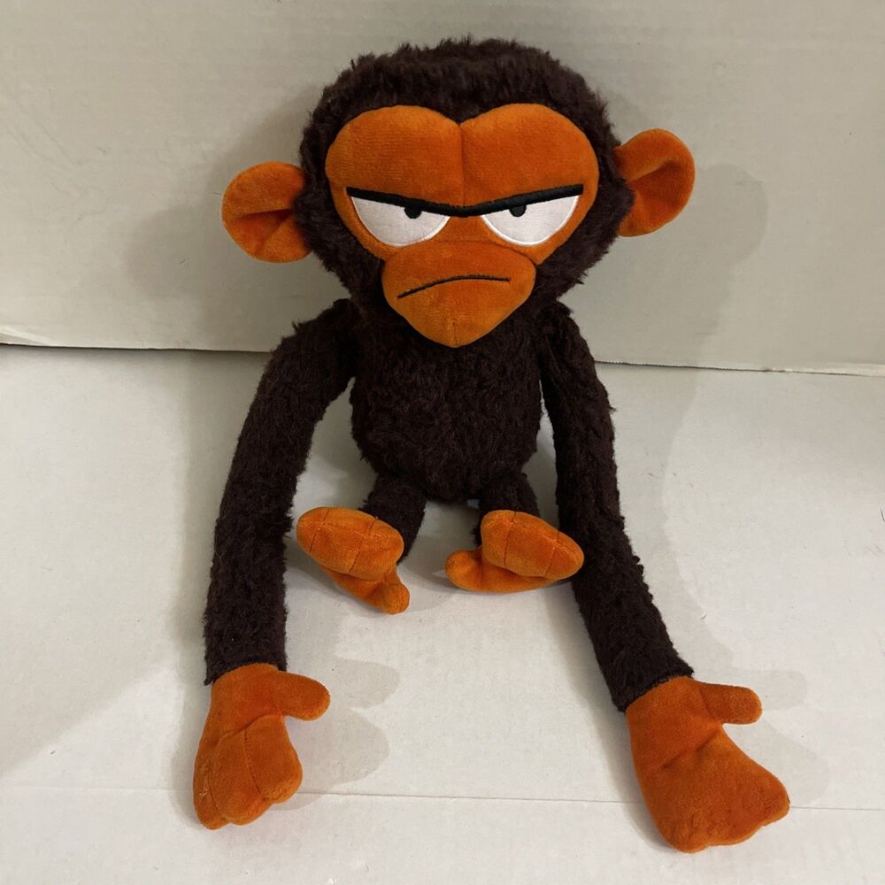 Yottoy Grumpy Monkey Soft Stuffed Animal Plush Toy 2021 Kohls Cares 13” Body B